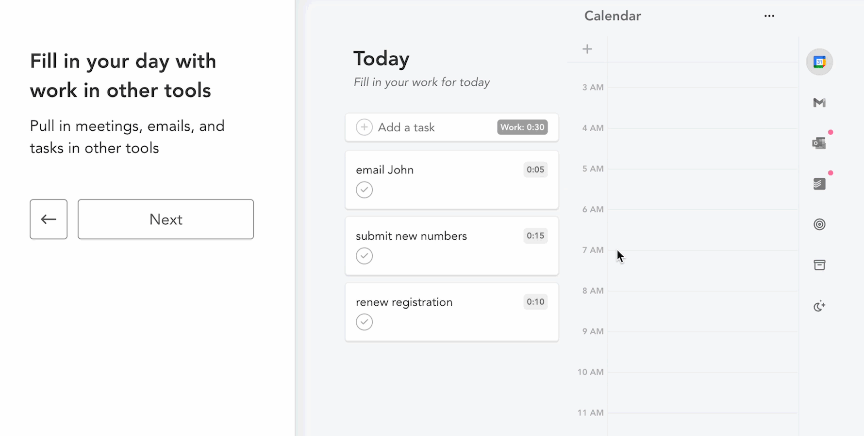 Importing tasks from other tools