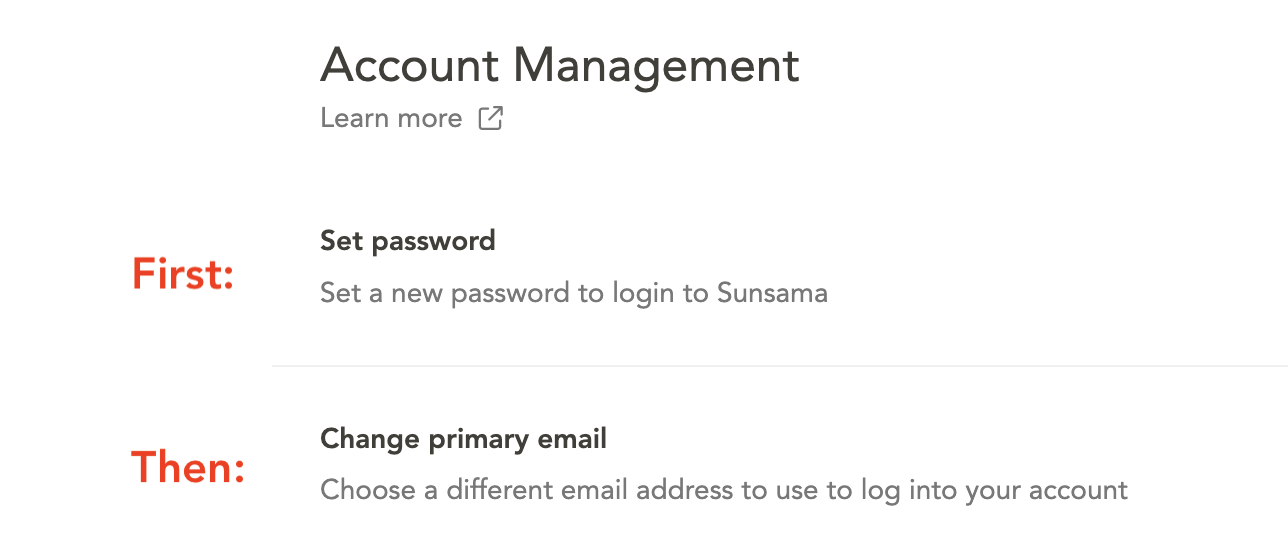 Student email setup